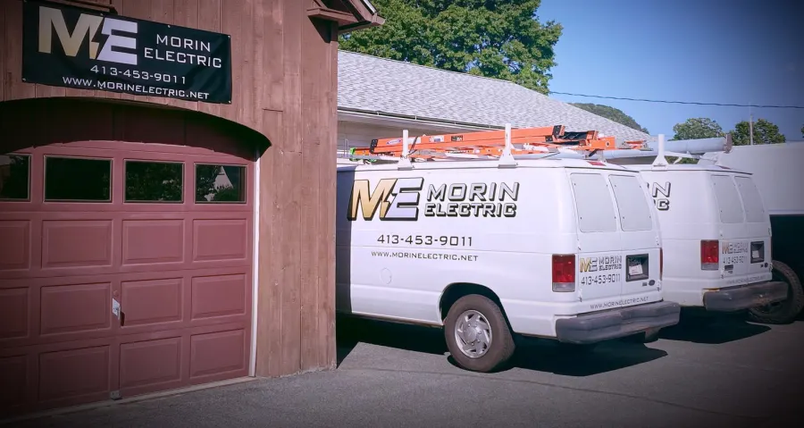 Morin Electric service vans